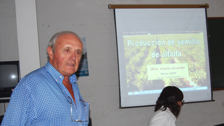 El manejo del riego en la producción de semillas de alfalfa