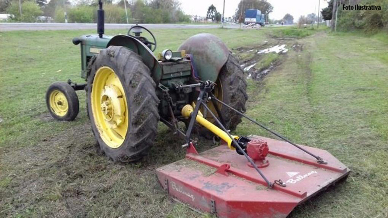 Trabajador rural murió atravesado por la cuchilla de una desmalezadora