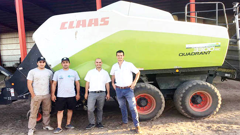 Los Cerino suman tecnología alemana para potenciar el negocio forrajero