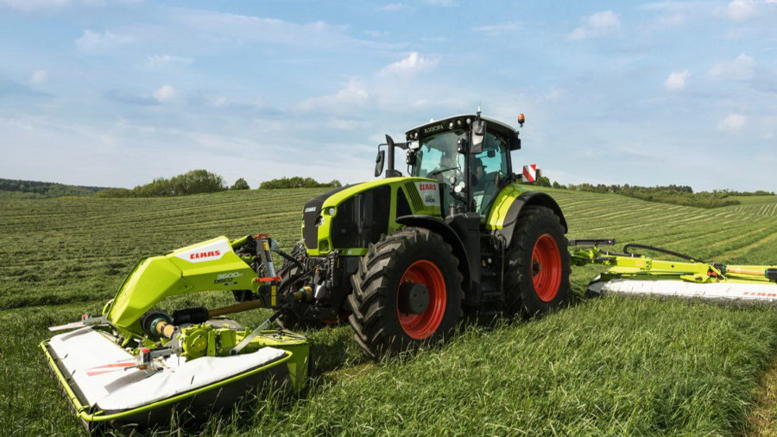 Claas presentó en Europa la segadora pivotante Disco Move