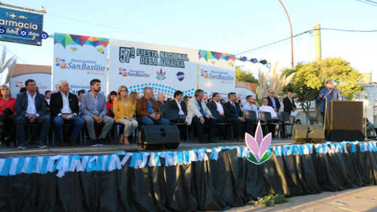 San Basilio celebró la 57º “Fiesta Nacional de la Alfalfa”