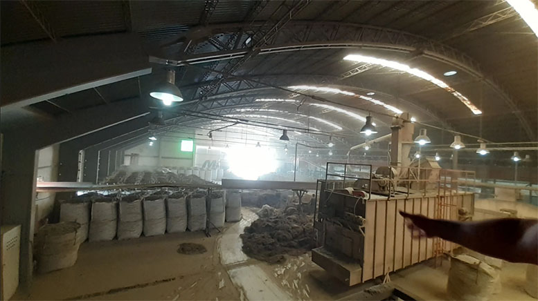 Cubos de alfalfa pocitanos para alimentar caballares chilenos