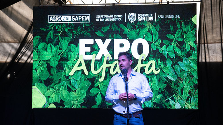La ExpoAlfalfa, una vidriera que puso de relieve al cultivo como motor de desarrollo regional en San Luis