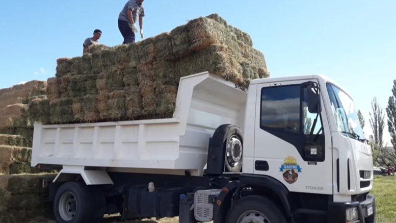 Chubut: Provincia continúa con la provisión de forraje para pequeños productores