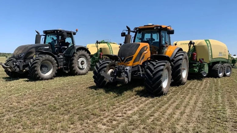 Con tres décadas en una farmacia, decidió invertir en el campo y hoy produce megafardos y granos
