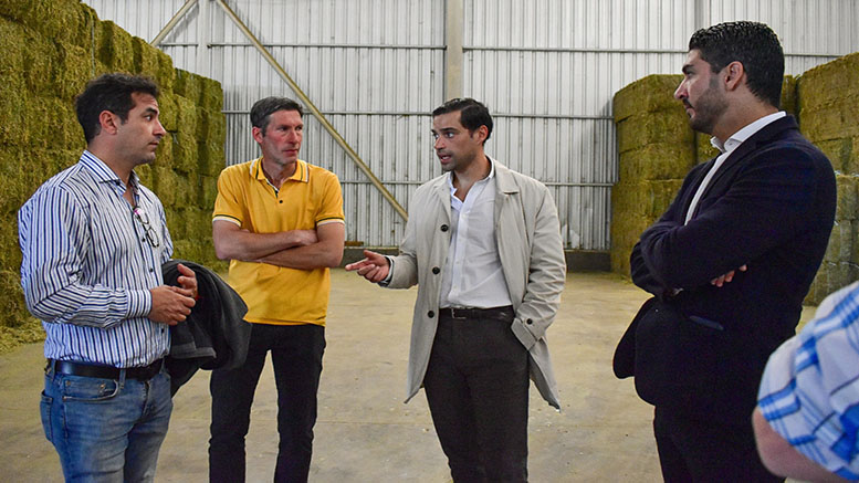 San Luis firmó un contrato para la exportación de 5000 toneladas de alfalfa