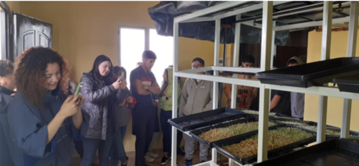 Jornada de producción de Forraje Verde Hidropónico