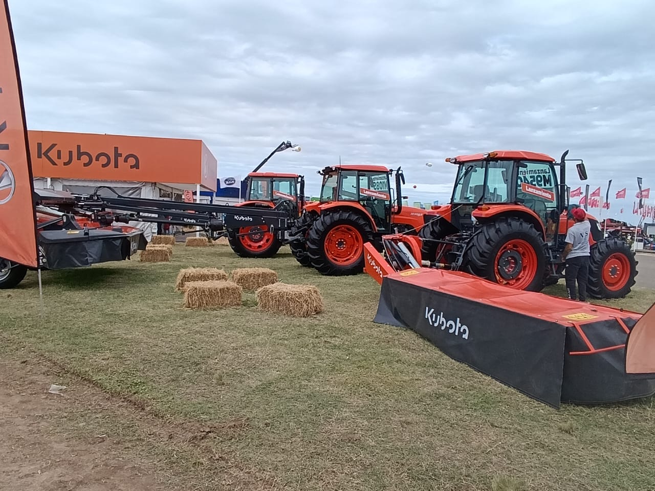 Los tractores y segadoras de Kubota ganan el mercado argentino 