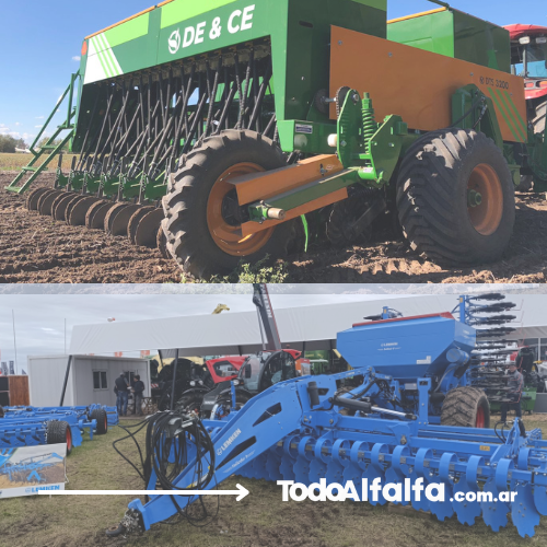 Los productores de alfalfa tienen con que sembrar…