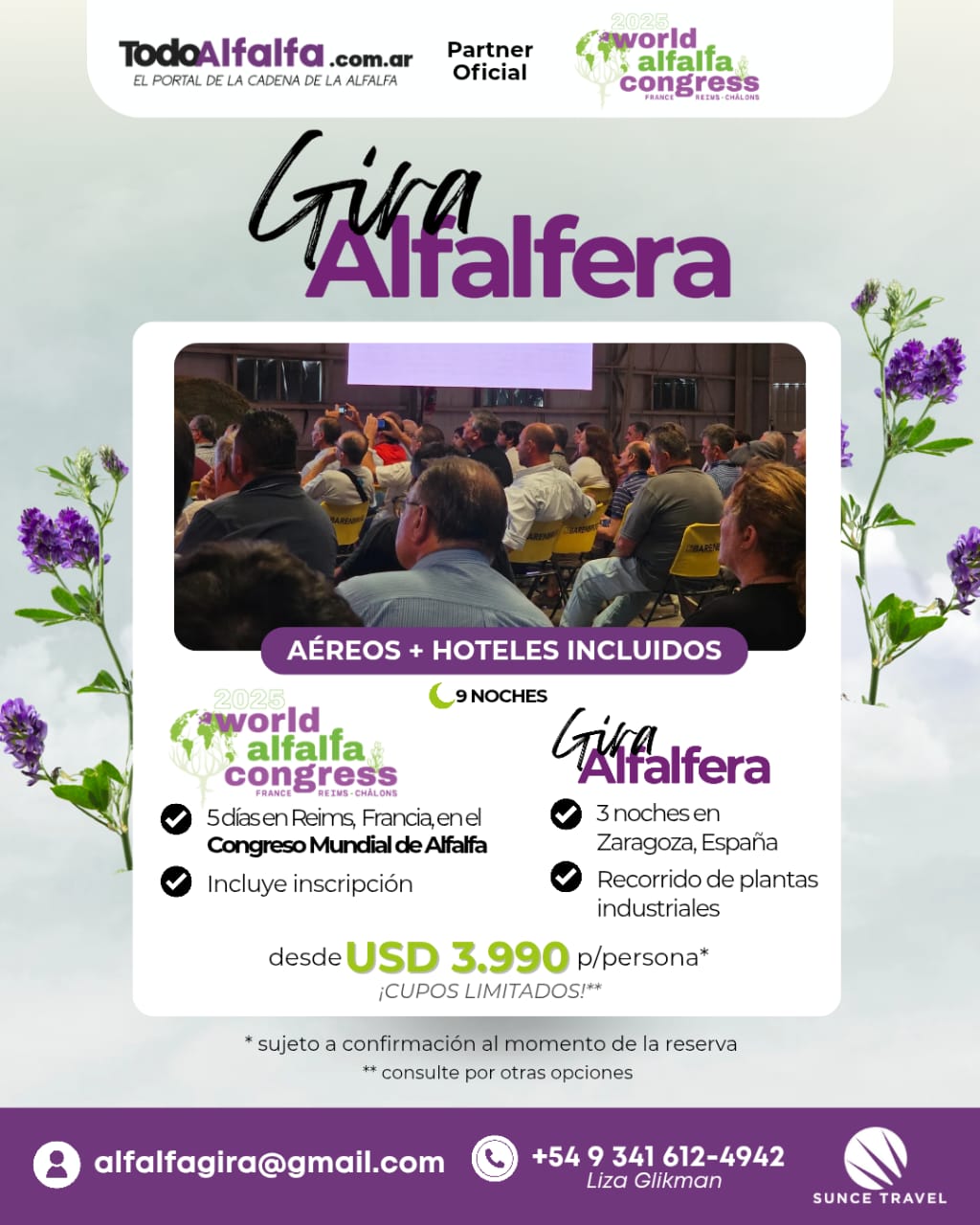 TodoAlfalfa.com.ar partner del Congreso Mundial de Alfalfa 