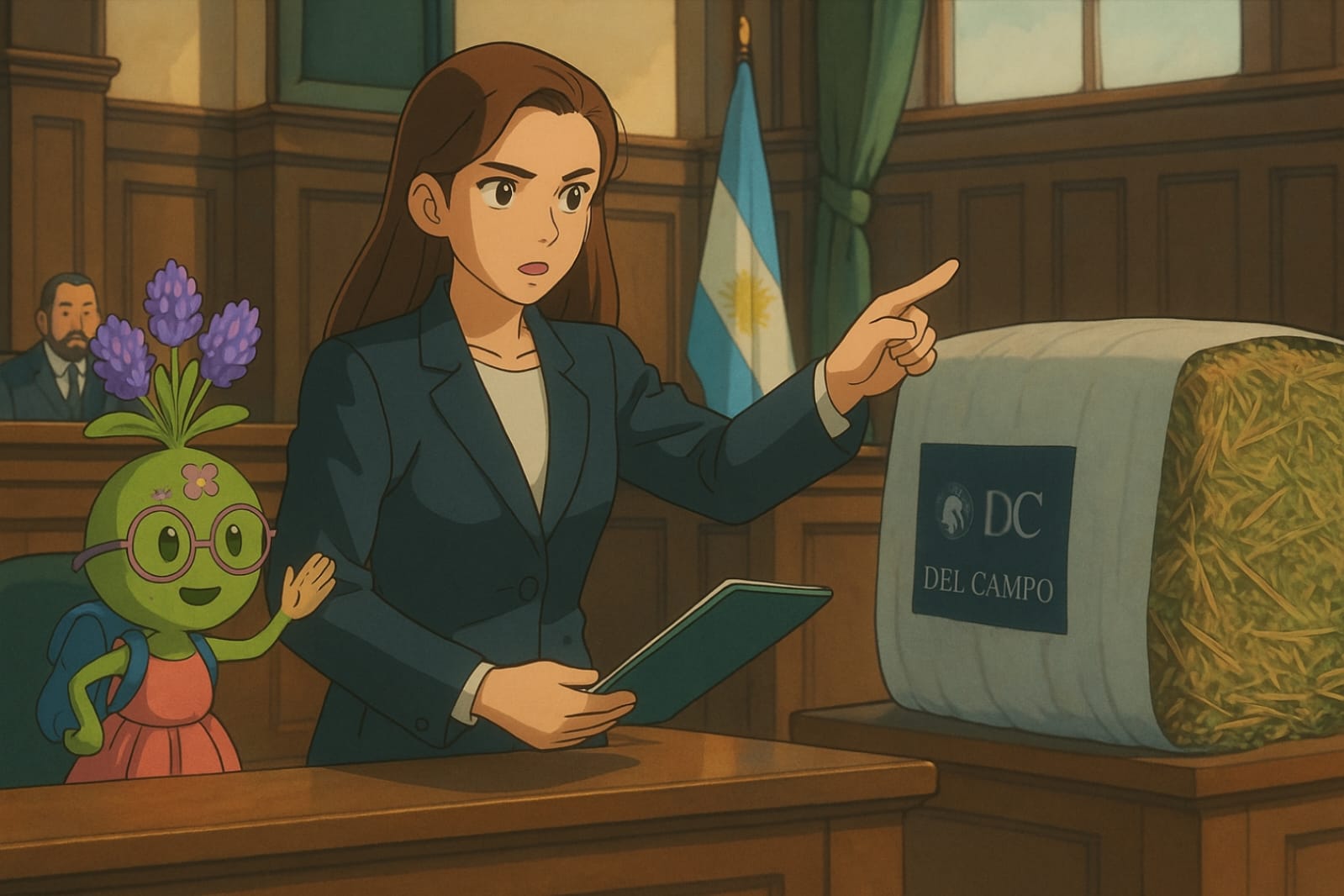 La alfalfa tiene quien la defienda