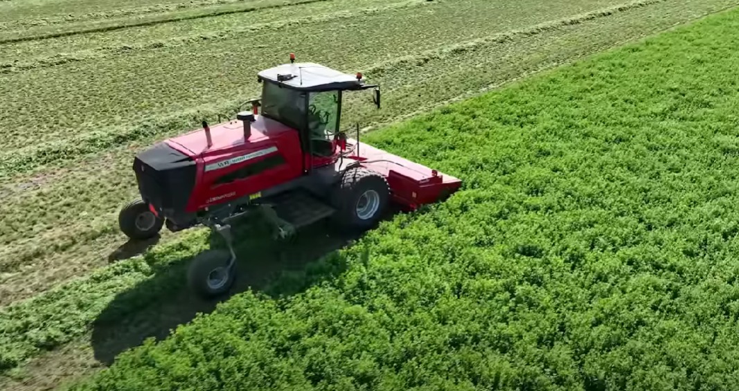Massey Ferguson dirá presente con la Segadora autopropulsada WR 235 y muchos fierros más