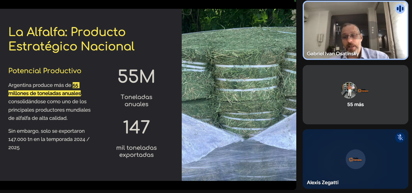 Oportunidades para la exportación de alfalfa Argentina a Medio Oriente