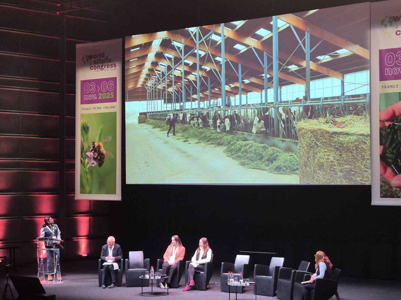 Innovación en 180 segundos: la nutrición con alfalfa en el Congreso Mundial
