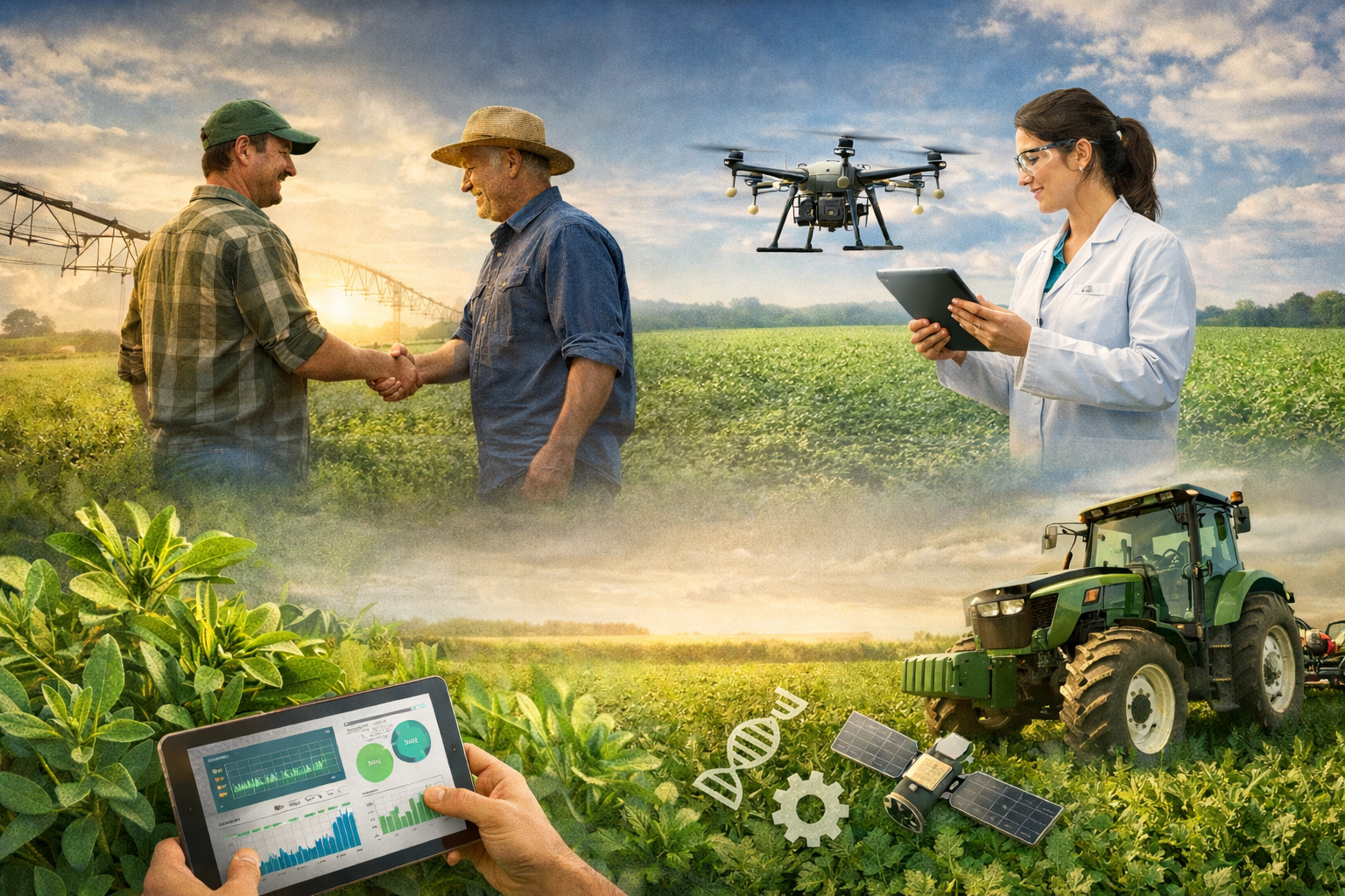 Cooperación y tecnología, dos claves para el crecimiento de la alfalfa argentina