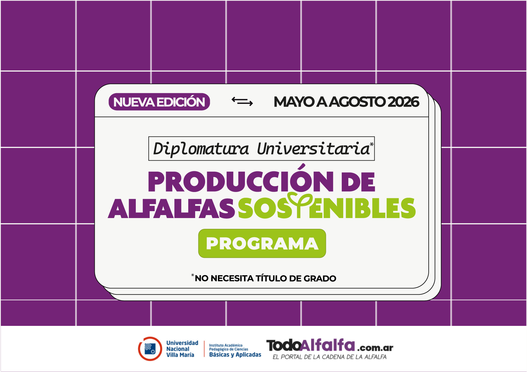 Producir alfalfa de calidad y sustentable