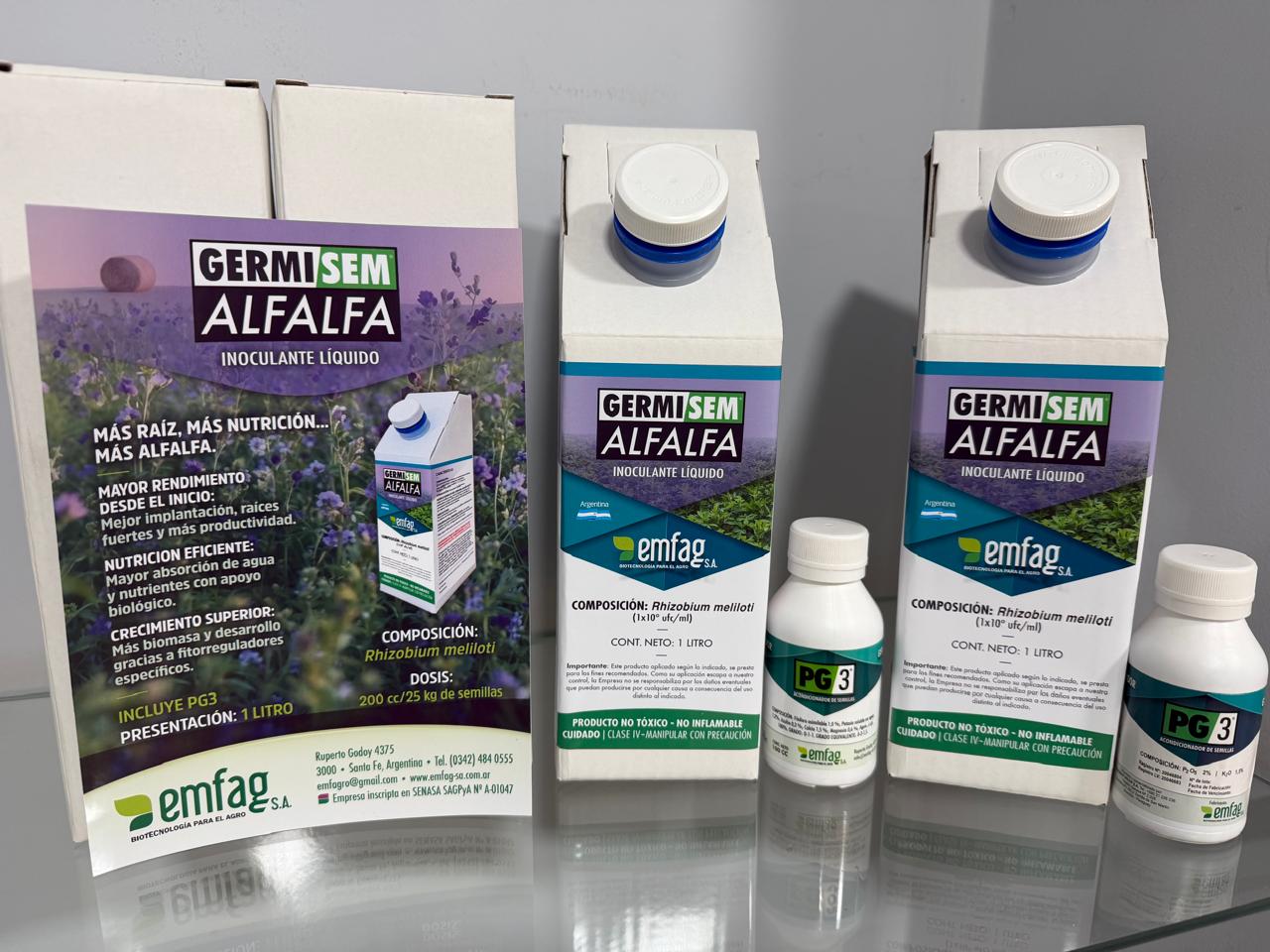 Germisem Alfalfa, un inoculante diseñado para maximizar el rendimiento forrajero