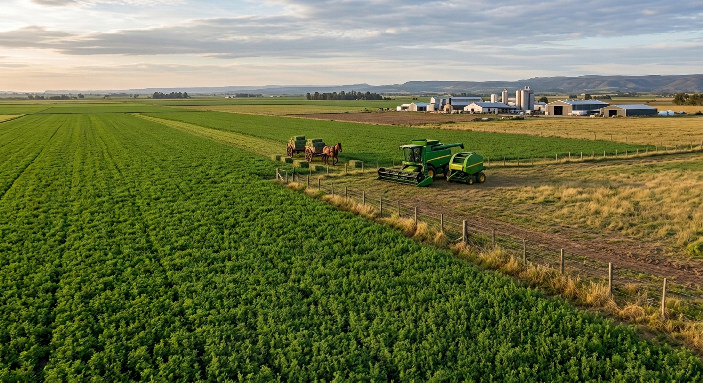El desafío de transformar la alfalfa argentina: De la producción de pasto a la gestión de procesos