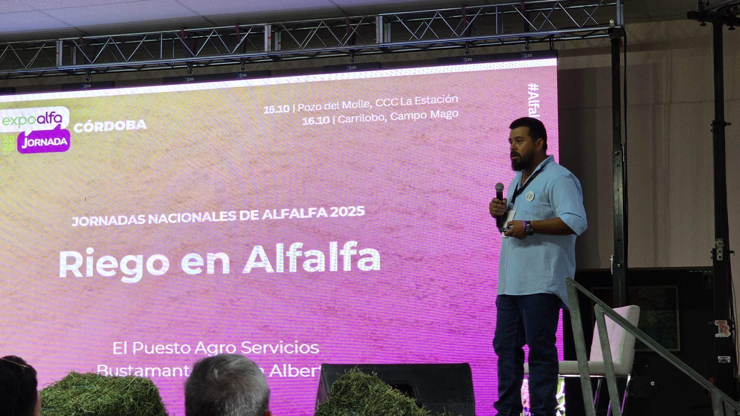 La cita del sector alfalfero en Chaco se da en ExpoAlfa Norte
